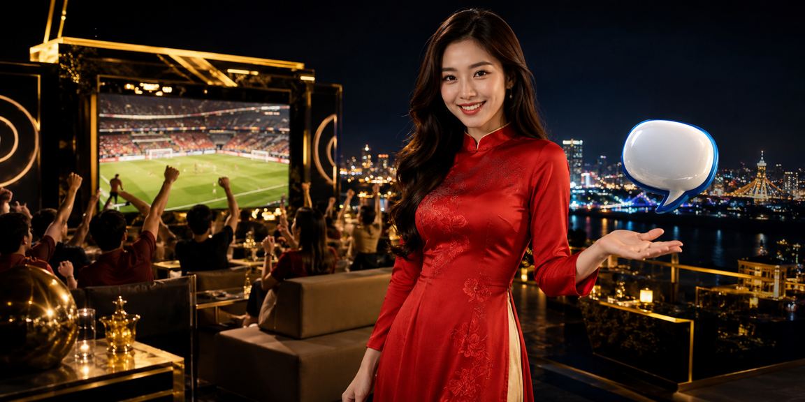 Không khí cá cược sôi động tại một sảnh casino Việt Nam với ánh đèn ấm và bàn cược